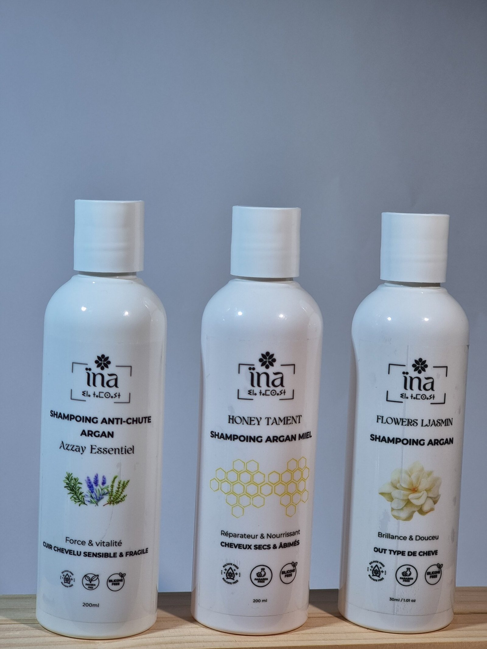 Shampoing Nourrissant à l'huile d'Argan & au Jasmin - – Image 3